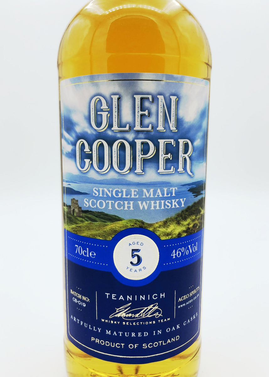 GLEN COOPER グレンクーパー5年 ウイスキー 【完売】 - ウイスキー